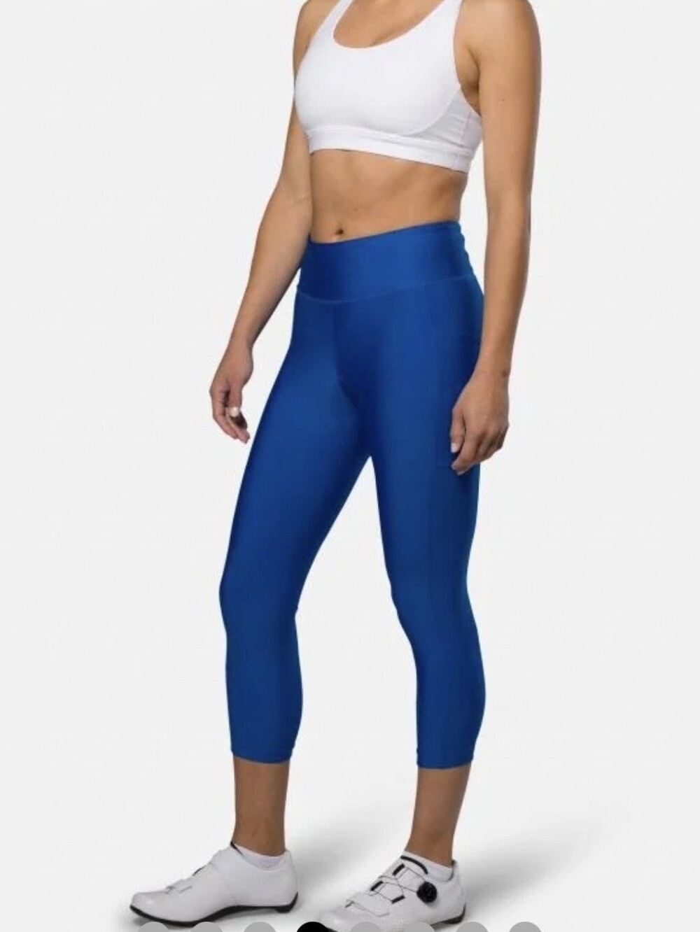 NWT Pearl Izumi Womens Blue Cycling Capris